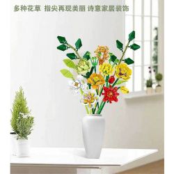 MorkModel 034001 Mork Model 034001 non  SAY ĐẮM bộ đồ chơi xếp lắp ráp ghép mô hình Creator Expert BOUQUE Chuyên Gia Sáng Tạo 827 khối