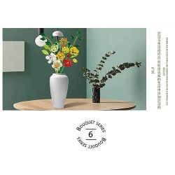 MorkModel 034001 Mork Model 034001 non  SAY ĐẮM bộ đồ chơi xếp lắp ráp ghép mô hình Creator Expert BOUQUE Chuyên Gia Sáng Tạo 827 khối