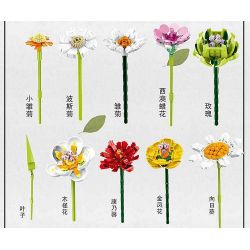 MorkModel 034001 Mork Model 034001 non  SAY ĐẮM bộ đồ chơi xếp lắp ráp ghép mô hình Creator Expert BOUQUE Chuyên Gia Sáng Tạo 827 khối