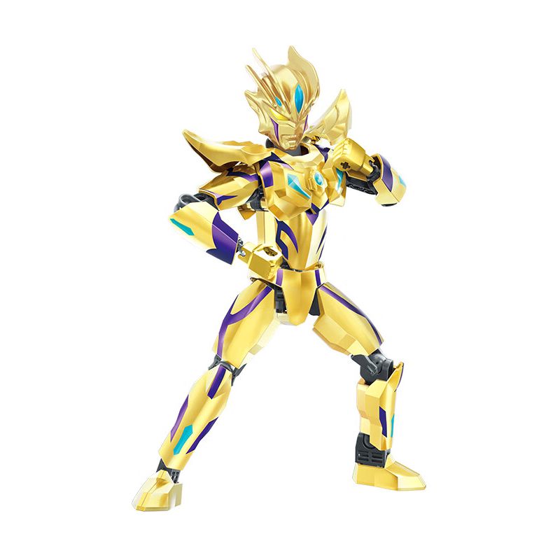 QMAN ENLIGHTEN KEEPPLEY 75034 non  ULTRA HERO DẠNG TỎA SÁNG VÔ HẠN CỦA ULTRAMAN ZERO bộ đồ chơi xếp lắp ráp ghép mô hình Movie & Game Phim Và Trò Chơi