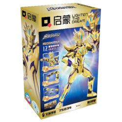 QMAN ENLIGHTEN KEEPPLEY 75034 non  ULTRA HERO DẠNG TỎA SÁNG VÔ HẠN CỦA ULTRAMAN ZERO bộ đồ chơi xếp lắp ráp ghép mô hình Movie & Game Phim Và Trò Chơi