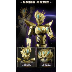 QMAN ENLIGHTEN KEEPPLEY 75034 non  ULTRA HERO DẠNG TỎA SÁNG VÔ HẠN CỦA ULTRAMAN ZERO bộ đồ chơi xếp lắp ráp ghép mô hình Movie & Game Phim Và Trò Chơi