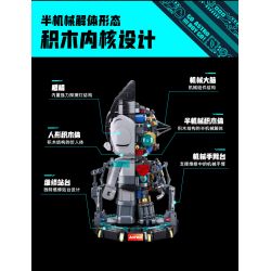 PLEYERID M38-P8010 P8010 8010 M38P8010 38-P8010 non  CẬU BÉ VŨ TRỤ CÁNH TAY SẮT ANH HÙNG TRÁI ĐẤT NHỎ bộ đồ chơi xếp lắp ráp ghép mô hình Movie & Game Phim Và Trò Chơi