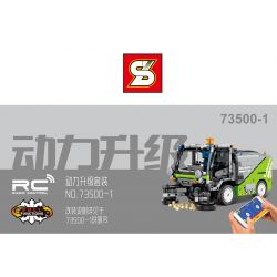 SHENG YUAN SY 73500 non  QUÉT bộ đồ chơi xếp lắp ráp ghép mô hình TECHINQUE 899 khối