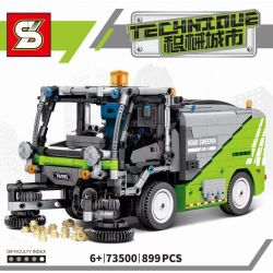 SHENG YUAN SY 73500 non  QUÉT bộ đồ chơi xếp lắp ráp ghép mô hình TECHINQUE 899 khối