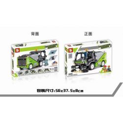 SHENG YUAN SY 73500 non  QUÉT bộ đồ chơi xếp lắp ráp ghép mô hình TECHINQUE 899 khối