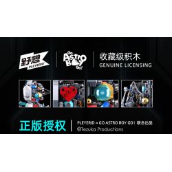 PLEYERID M38-P8010 P8010 8010 M38P8010 38-P8010 non  CẬU BÉ VŨ TRỤ CÁNH TAY SẮT ANH HÙNG TRÁI ĐẤT NHỎ bộ đồ chơi xếp lắp ráp ghép mô hình Movie & Game Phim Và Trò Chơi