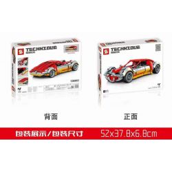 SHENG YUAN SY 8415 non  HỒ SAIBON LAKE DEMINE SWORD RUN CAR BACKSTAY bộ đồ chơi xếp lắp ráp ghép mô hình  TECHINQUE Kỹ Thuật Công Nghệ Cao Mô Hình Phương Tiện 720 khối