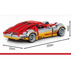 SHENG YUAN SY 8415 non  HỒ SAIBON LAKE DEMINE SWORD RUN CAR BACKSTAY bộ đồ chơi xếp lắp ráp ghép mô hình  TECHINQUE Kỹ Thuật Công Nghệ Cao Mô Hình Phương Tiện 720 khối