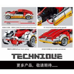 SHENG YUAN SY 8415 non  HỒ SAIBON LAKE DEMINE SWORD RUN CAR BACKSTAY bộ đồ chơi xếp lắp ráp ghép mô hình  TECHINQUE Kỹ Thuật Công Nghệ Cao Mô Hình Phương Tiện 720 khối