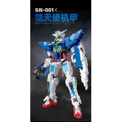 JIESTAR 58031 non  THIÊN THẦN CÓ KHẢ NĂNG bộ đồ chơi xếp lắp ráp ghép mô hình Movie & Game EXIAGN-001 Phim Và Trò Chơi 1042 khối