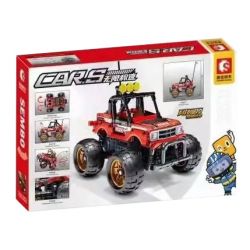 SEMBO 701903 non  NHIỆT SIÊU SAO Q CÔNG NGHỆ XE TÔ ĐIỀU KHIỂN TỪ XA STUNTS bộ đồ chơi xếp lắp ráp ghép mô hình  CARS HOT SUPERSTAR Q Kỹ Thuật Công Nghệ Cao Mô Hình Phương Tiện 469 khối