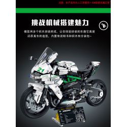 MorkModel 028002 Mork Model 028002 non  KAWASAKI H2 tỷ lệ 1:5 bộ đồ chơi xếp lắp ráp ghép mô hình  Kỹ Thuật Công Nghệ Cao Mô Hình Phương Tiện 2022 khối