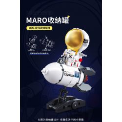 PLEYERID M38-P8001 P8001 8001 M38P8001 38-P8001 non  ĐỒ TRANG TRÍ MÁY TÍNH ĐỂ BÀN PHI HÀNH GIA 3 LOẠI bộ đồ chơi xếp lắp ráp ghép mô hình