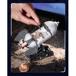 PLEYERID M38-P8001 P8001 8001 M38P8001 38-P8001 non  ĐỒ TRANG TRÍ MÁY TÍNH ĐỂ BÀN PHI HÀNH GIA 3 LOẠI bộ đồ chơi xếp lắp ráp ghép mô hình