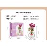 JAKI JK2507 2507 non  NGHỆ THUẬT HƯƠNG HOA VĨNH CỬU HẢI QUỲ HƠI SAY bộ đồ chơi xếp lắp ráp ghép mô hình Flowers