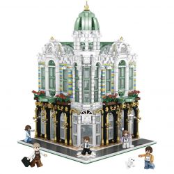 LIN07 00957 REBRICKABLE MOC-16138 16138 MOC16138 non  CỬA HÀNG NỮ TRANG bộ đồ chơi xếp lắp ráp ghép mô hình Modular Buildings MODULAR MINERALS SHOP Mô Hình Nhà Cửa 3100 khối