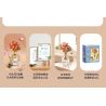 JAKI JK2506 2506 non  CẮM HOA BẢO QUẢN BẰNG HƯƠNG THƠM MÙA HÈ NGÔ bộ đồ chơi xếp lắp ráp ghép mô hình Flowers