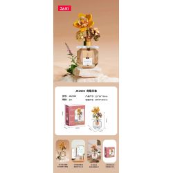 JAKI JK2505 2505 non  CẮM HOA BẢO QUẢN BẰNG HƯƠNG THƠM ẤN TƯỢNG IRIS bộ đồ chơi xếp lắp ráp ghép mô hình Flowers