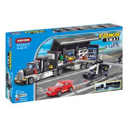 OXFORD ST33315 33315 non  TRỤ SỞ DI ĐỘNG SWAT bộ đồ chơi xếp lắp ráp ghép mô hình City 스와트 이동본부 Thành Phố 968 khối