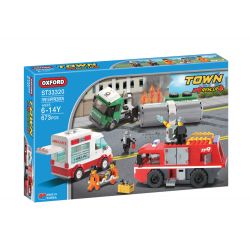 OXFORD ST33320 33320 non  DẬP LỬA bộ đồ chơi xếp lắp ráp ghép mô hình TOWN 119 RESCUE FIRE SUPPRESSION 673 khối