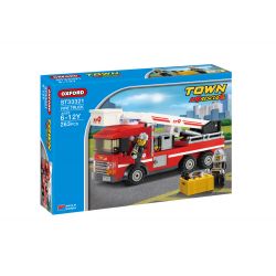 OXFORD ST33321 33321 non  XE THANG bộ đồ chơi xếp lắp ráp ghép mô hình 119소방 사다리차 263 khối