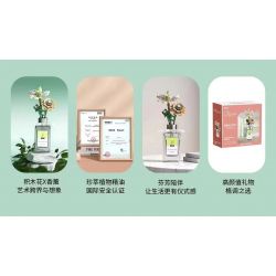 JAKI JK2502 2502 non  NGHỆ THUẬT CẮM HOA BẢO QUẢN BẰNG HƯƠNG LIỆU CÂU CHUYỆN VỀ NIỀM ĐAM MÊ bộ đồ chơi xếp lắp ráp ghép mô hình Flowers