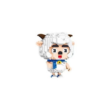 ZHEGAO LZ8182 8182 non  CỪU HẠNH PHÚC bộ đồ chơi xếp lắp ráp ghép mô hình PLEASANT GOAT AND BIG WOLF 1437 khối