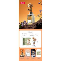 JAKI JK2501 2501 non  NGHỆ THUẬT HƯƠNG HOA VĨNH CỬU CÔ GÁI TIANZHU bộ đồ chơi xếp lắp ráp ghép mô hình Flowers