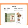 JAKI JK2501 2501 non  NGHỆ THUẬT HƯƠNG HOA VĨNH CỬU CÔ GÁI TIANZHU bộ đồ chơi xếp lắp ráp ghép mô hình Flowers