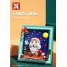 SX 88014 non  KHUNG ẢNH GIÁNG SINH bộ đồ chơi xếp lắp ráp ghép mô hình Christmas CHRISTMAS PHOTO FRAME 1070 khối