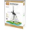 LOZ 9363 Xếp hình kiểu Nanoblock ARCHITECTURE Windmill Cối Xay Gió 250 khối