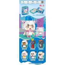 ZHEGAO LZ8181 8181 non  CỪU ĐẸP bộ đồ chơi xếp lắp ráp ghép mô hình PLEASANT GOAT AND BIG WOLF 1466 khối