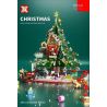 SX 88013 non  NGÔI NHÀ CÂY THÔNG NOEL bộ đồ chơi xếp lắp ráp ghép mô hình Christmas Giáng Sinh 2100 khối