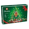 SX 88013 non  NGÔI NHÀ CÂY THÔNG NOEL bộ đồ chơi xếp lắp ráp ghép mô hình Christmas Giáng Sinh 2100 khối