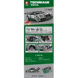 SEMBO 701138 non  THAY ĐỔI SIÊU NĂNG LỰC ĐỊA NGỤC ĐIỆN tỷ lệ 1:8 bộ đồ chơi xếp lắp ráp ghép mô hình  Kỹ Thuật Công Nghệ Cao Mô Hình Phương Tiện 3614 khối