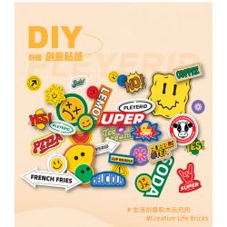 PLEYERID M38-B1123 B1123 1123 M38B1123 38-B1123 non  FOODIE LEAGUE 12 LOẠI bộ đồ chơi xếp lắp ráp ghép mô hình