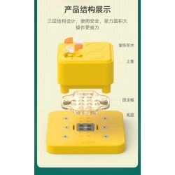 CADA DOUBLEE D031-001 031-001 non  ĐỤC LỖ TỰ LÀM bộ đồ chơi xếp lắp ráp ghép mô hình Gear Đồ Lắp Ghép 99 khối