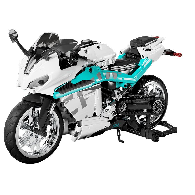 SEMBO 705902 non  GIÓ XUÂN XE MÁY 250SR bộ đồ chơi xếp lắp ráp ghép mô hình Motorcycle Motorbike CFMOTO Xe Hai Bánh 828 khối