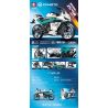 SEMBO 705902 non  GIÓ XUÂN XE MÁY 250SR bộ đồ chơi xếp lắp ráp ghép mô hình Motorcycle Motorbike CFMOTO Xe Hai Bánh 828 khối