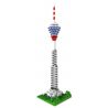 LOZ 9368 Xếp hình kiểu Nanoblock ARCHITECTURE Kuala Lumpur Tower Tháp Kuala Lumpur 550 khối