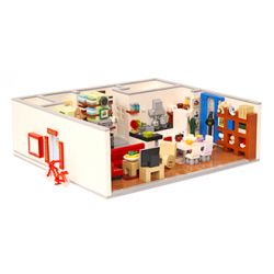 SEMBO 601310 non  BỘ SƯU TẬP KỶ NIỆM 18 NĂM DÀNH CHO GIA ĐÌNH CÓ TRẺ EM bộ đồ chơi xếp lắp ráp ghép mô hình Movie & Game Phim Và Trò Chơi 1583 khối