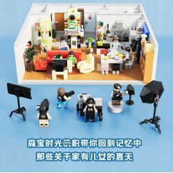 SEMBO 601310 non  BỘ SƯU TẬP KỶ NIỆM 18 NĂM DÀNH CHO GIA ĐÌNH CÓ TRẺ EM bộ đồ chơi xếp lắp ráp ghép mô hình Movie & Game Phim Và Trò Chơi 1583 khối