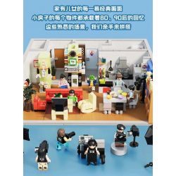 SEMBO 601310 non  BỘ SƯU TẬP KỶ NIỆM 18 NĂM DÀNH CHO GIA ĐÌNH CÓ TRẺ EM bộ đồ chơi xếp lắp ráp ghép mô hình Movie & Game Phim Và Trò Chơi 1583 khối