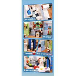 SEMBO 601310 non  BỘ SƯU TẬP KỶ NIỆM 18 NĂM DÀNH CHO GIA ĐÌNH CÓ TRẺ EM bộ đồ chơi xếp lắp ráp ghép mô hình Movie & Game Phim Và Trò Chơi 1583 khối