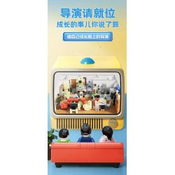 SEMBO 601310 non  BỘ SƯU TẬP KỶ NIỆM 18 NĂM DÀNH CHO GIA ĐÌNH CÓ TRẺ EM bộ đồ chơi xếp lắp ráp ghép mô hình Movie & Game Phim Và Trò Chơi 1583 khối