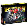PanlosBrick 672105 Panlos Brick 672105 non  XE MÁY DUCATI V4 tỷ lệ 1:5 bộ đồ chơi xếp lắp ráp ghép mô hình  SUPERLEGGERA V4 Kỹ Thuật Công Nghệ Cao Mô Hình Phương Tiện 2221 khối