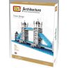 LOZ 9371 Xếp hình kiểu Nanoblock ARCHITECTURE London Tower Bridge Cầu Tháp Luân Đôn 570 khối