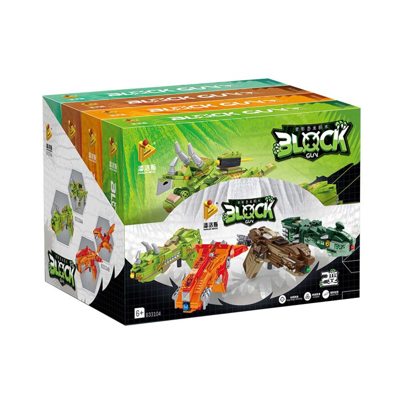 PanlosBrick 633104 Panlos Brick 633104 non  SÚNG KHỦNG LONG bộ đồ chơi xếp lắp ráp ghép mô hình Jurassic World Thế Giới Khủng Long