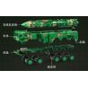 CADA DOUBLEE C56031 56031 non  TÊN LỬA ĐẠN ĐẠO CHỐNG HẠM DONGFENG-21D bộ đồ chơi xếp lắp ráp ghép mô hình Military Army Quân Sự Bộ Đội 6351 khối